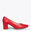 MiMaO ShopOnline URBAN S SOIRÉE – Chaussures à Talon Moyen En Cuir Nappa ROUGE 23
