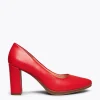 MiMaO ShopOnline URBAN SOIRÉE – Chaussures à Talon Haut En Cuir Nappa ROUGE 23