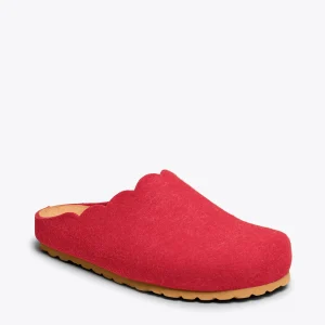 MiMaO ShopOnline SWEET HOME – Pantoufles Pour Femme ROUGE 14