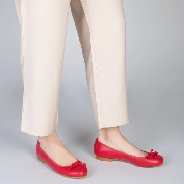 MiMaO ShopOnline BALLET – Ballerines Pour Femme ROUGE 7