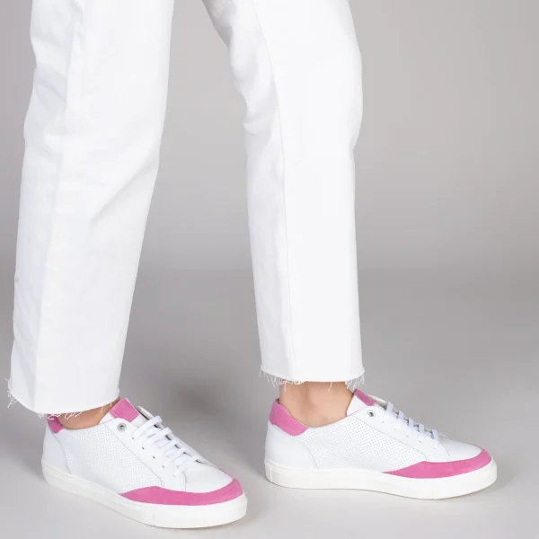 MiMaO ShopOnline SNEAKER MIL PUNTOS – Tennis Casual Pour Femme ROSE 7