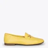 MiMaO ShopOnline STYLE – Mocassins En Cuir Avec Détail Métallique JAUNE 23