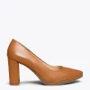 MiMaO ShopOnline URBAN SOIRÉE – Chaussures à Talon Haut En Cuir Nappa MARRON 25