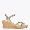 MiMaO ShopOnline CALPE – Espadrilles Artisanales à Lanières Et Boucle DORÉ 20