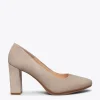 MiMaO ShopOnline URBAN – Chaussures à Talon Haut En Daim TAUPE 25