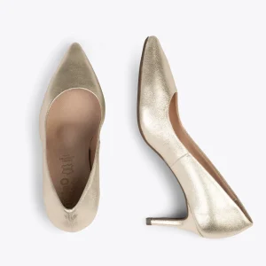MiMaO ShopOnline STILETTO – Chaussures à Talon Aiguille DORÉ Métallisé 11