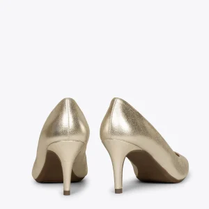 MiMaO ShopOnline STILETTO – Chaussures à Talon Aiguille DORÉ Métallisé 13