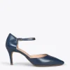 MiMaO ShopOnline DONNA – Chaussures De Soirée Confortables à Talon BLEU MARINE 23