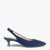 MiMaO ShopOnline URBAN KITTEN Talon Ouvert – Chaussures à Talon évasé BLEU MARINE 25