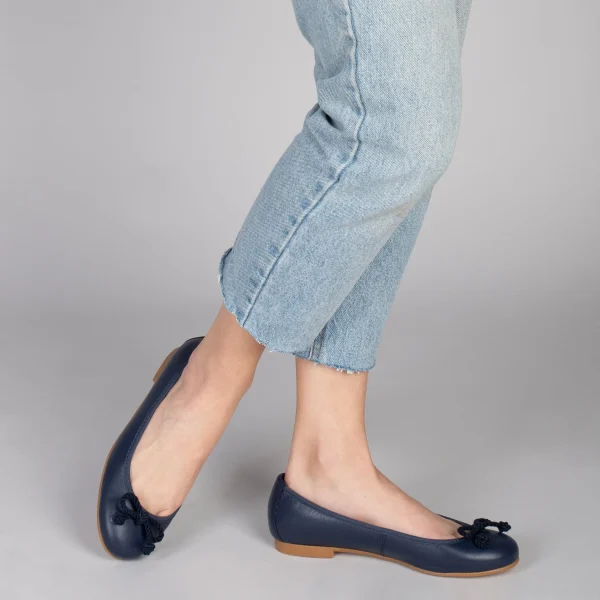 MiMaO ShopOnline BALLET – Ballerines Pour Femme BLEU MARINE 7