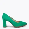 MiMaO ShopOnline URBAN – Chaussures à Talon Haut En Daim VERT 25