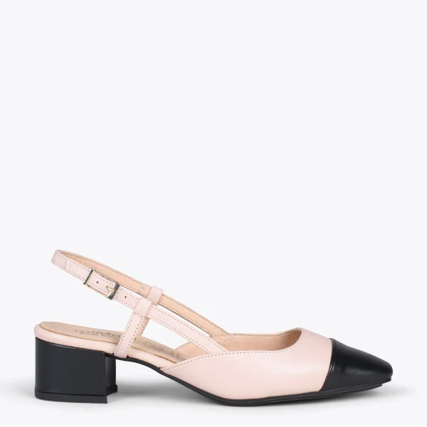 MiMaO ShopOnline AUDREY – Escarpin à Petit Talon NUDE 1