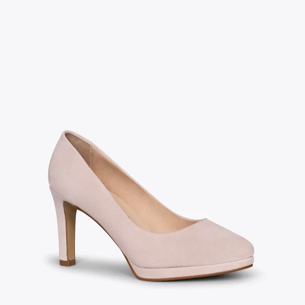 MiMaO ShopOnline PLATEFORME – Escarpins à Talon Haut Et Plateforme NUDE 5