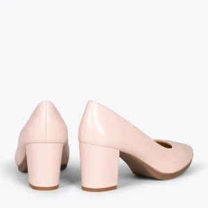 MiMaO ShopOnline URBAN S SOIRÉE – Chaussures à Talon Moyen En Cuir Nappa NUDE 13