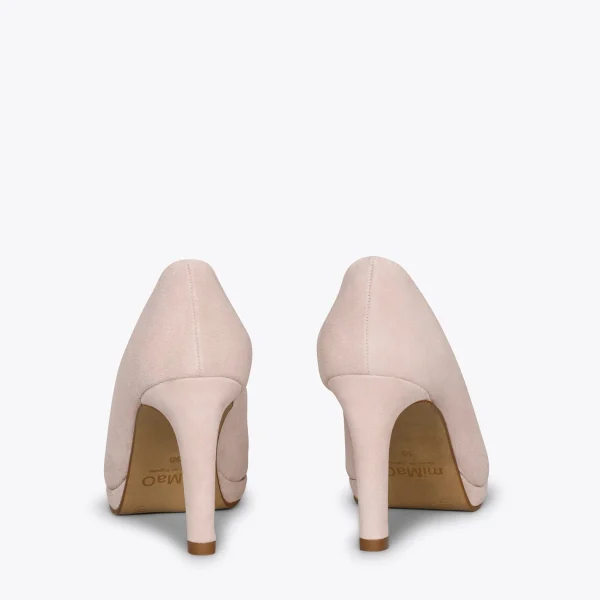 MiMaO ShopOnline PLATEFORME – Escarpins à Talon Haut Et Plateforme NUDE 4