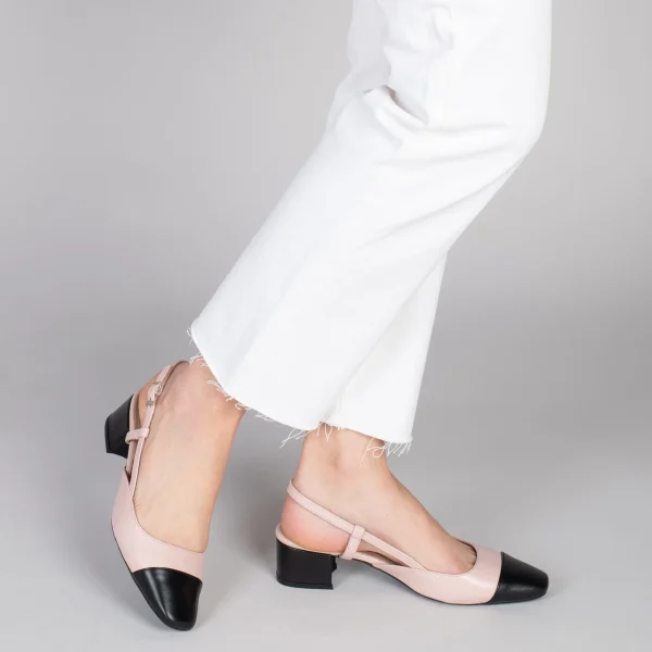 MiMaO ShopOnline AUDREY – Escarpin à Petit Talon NUDE 7
