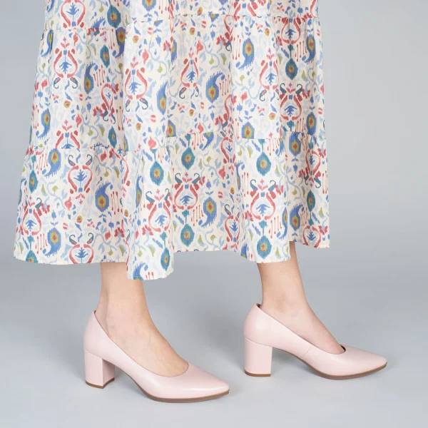 MiMaO ShopOnline URBAN S SOIRÉE – Chaussures à Talon Moyen En Cuir Nappa NUDE 7