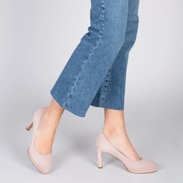 MiMaO ShopOnline PLATEFORME – Escarpins à Talon Haut Et Plateforme NUDE 7