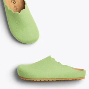 MiMaO ShopOnline SWEET HOME – Pantoufles Pour Femme VERT 10