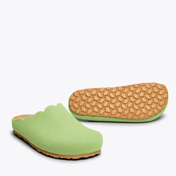 MiMaO ShopOnline SWEET HOME – Pantoufles Pour Femme VERT 6