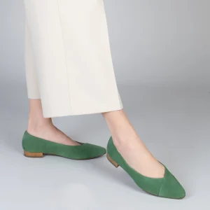 MiMaO ShopOnline MARIE – Chaussures à Talon Bas Et Bout Fin VERT 19