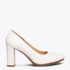 MiMaO ShopOnline URBAN SOIRÉE – Chaussures à Talon Haut En Cuir Nappa BLANC 25