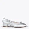 MiMaO ShopOnline OPÉRA – Ballerines à Talon ARGENTÉ 23