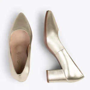 MiMaO ShopOnline URBAN S SPLASH – Chaussures à Talon Moyen DORÉ Métallisé 11