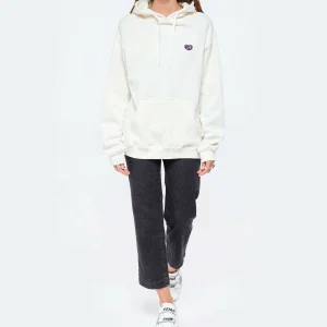 GOLDEN GOOSE Baskets Old School Mouton Cuir Blanc Glitter 18