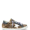 GOLDEN GOOSE Baskets Superstar Cuir Léopard 16