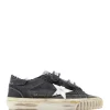 GOLDEN GOOSE Baskets Old School Coton Noir Blanc 14