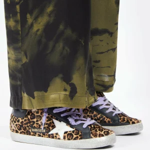 GOLDEN GOOSE Baskets Superstar Cuir Léopard 20