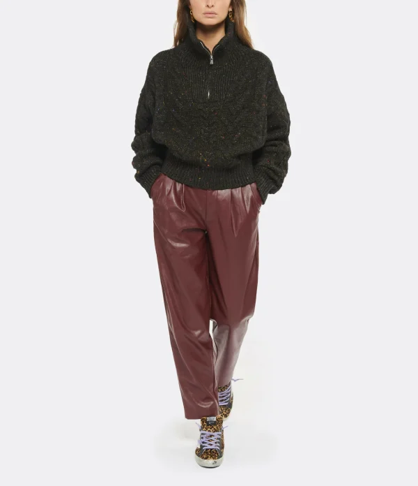 GOLDEN GOOSE Baskets Superstar Cuir Léopard 10