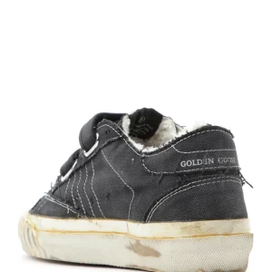 GOLDEN GOOSE Baskets Old School Coton Noir Blanc 12