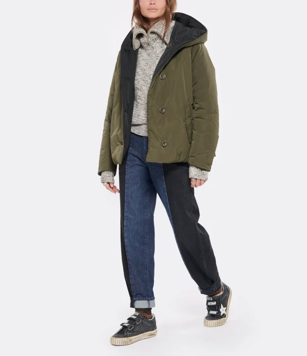 GOLDEN GOOSE Baskets Old School Coton Noir Blanc 7