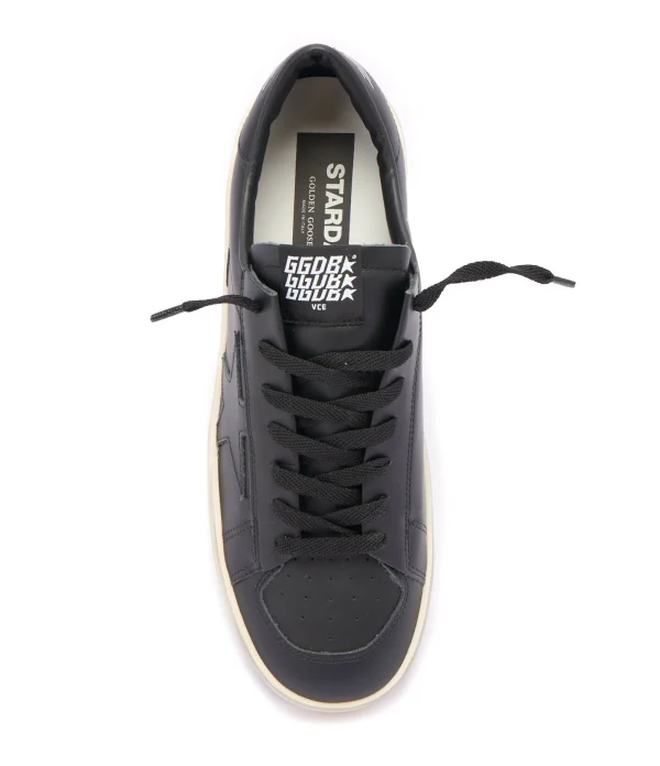 GOLDEN GOOSE Baskets Homme Stardan Cuir Noir 3