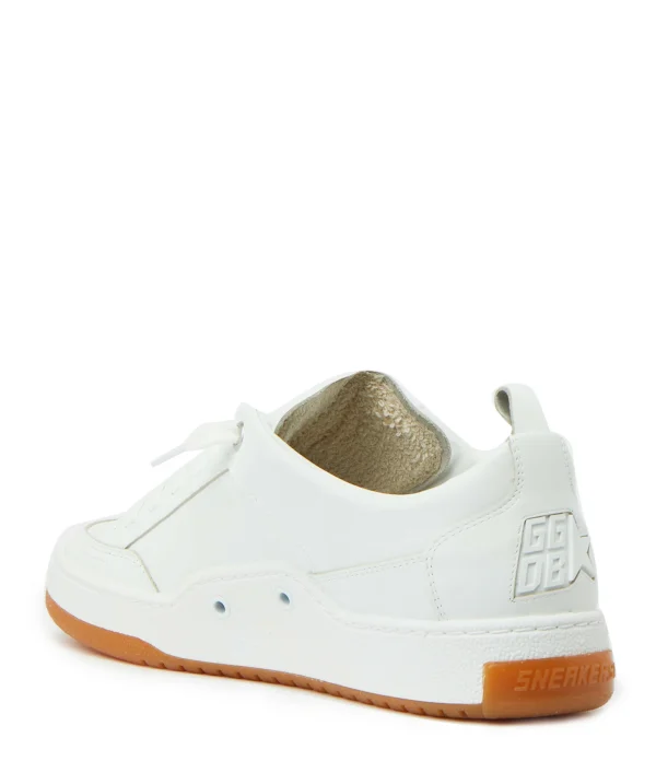 GOLDEN GOOSE Baskets Yeah Cuir Blanc 3