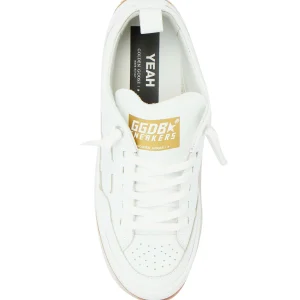 GOLDEN GOOSE Baskets Yeah Cuir Blanc 11