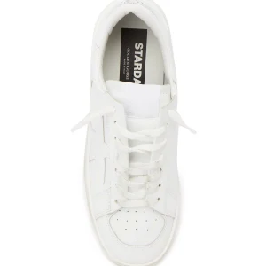 GOLDEN GOOSE Baskets Stardan Cuir Blanc 11