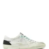 GOLDEN GOOSE Baskets Homme Superstar Toile Blanc Noir 22