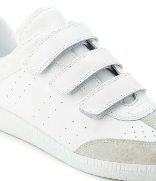 ISABEL MARANT Baskets Beth Cuir Noir 5