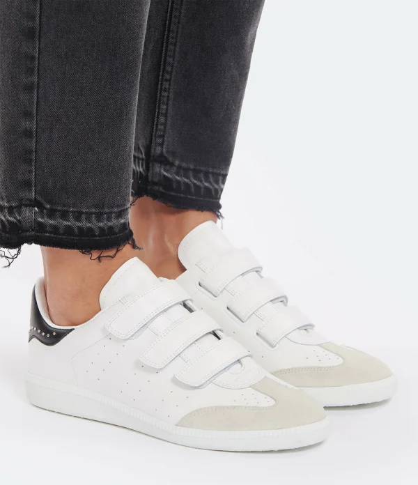 ISABEL MARANT Baskets Beth Cuir Noir 6