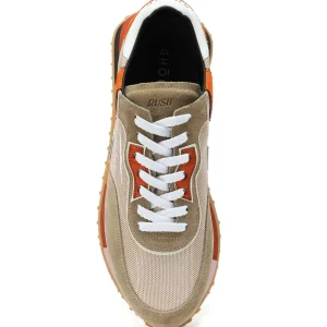 GHOUD VENICE Baskets Rush Low Mesh Beige Corail 11