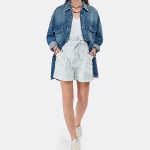 GOLDEN GOOSE Baskets Running Cuir Blanc Argenté 30