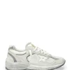 GOLDEN GOOSE Baskets Homme Running Dad Cuir Suédé Beige 23