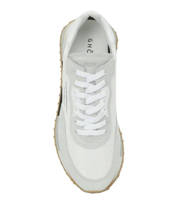 GHOUD VENICE Baskets Rush Low Mesh Gris 3