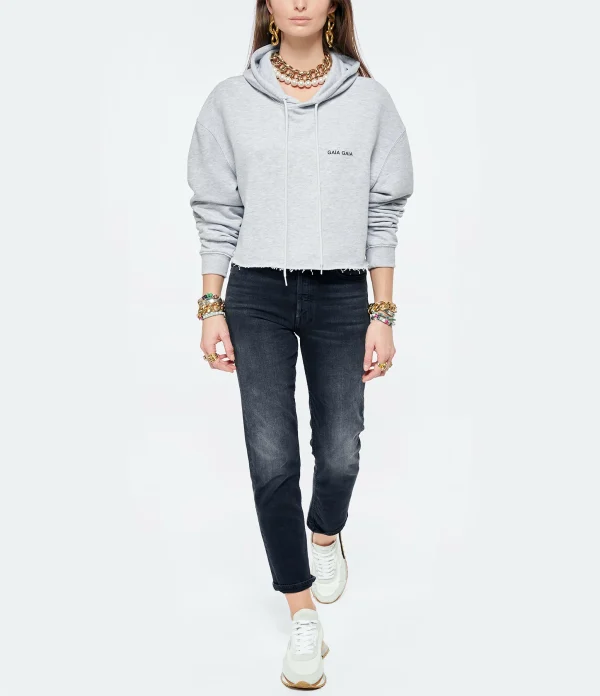 GHOUD VENICE Baskets Rush Low Mesh Gris 8