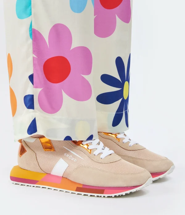 GHOUD VENICE Baskets Rush Low Mesh Sable Orange 6