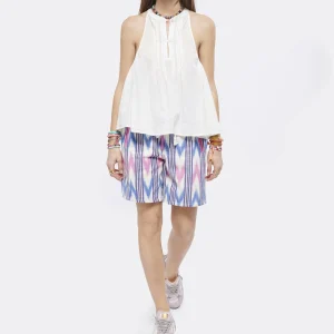 GOLDEN GOOSE Baskets Running Dad Cuir Suédé Rose 20