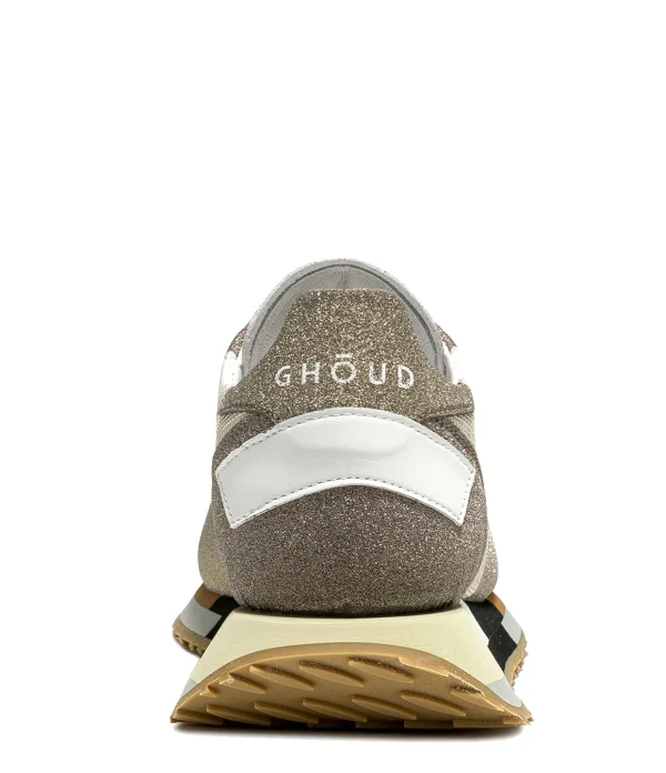 GHOUD VENICE Baskets Running Star Low Mesh Beige Doré 3